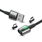 Магнитные кабели (Lightning, Micro USB, Type-C)