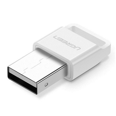 USB Bluetooth адаптер Ugreen бездротовий передавач bluetooth 4.0 для комп'ютера US192 (Білий)