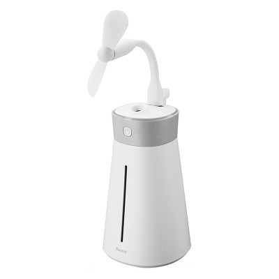 Зволожувач повітря Baseus Slim Waist Humidifier + USB Лампа/Вентилятор DHMY-B02 (Білий)