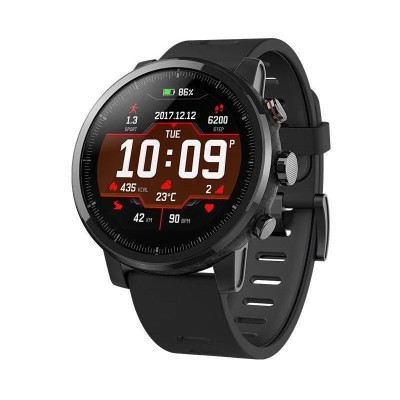 Розумні годинник Xiaomi Huami Amazfit Stratos 2 Black smartwatch Global Version Глобальна версія A1619