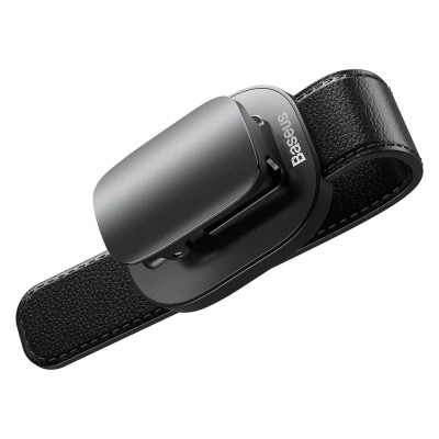 Автодержатель для очков Baseus Platinum Eyewear Clip ACYJN-B01 на солнцезащитный козырек (Черный)