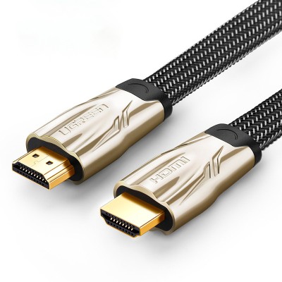HDMI кабель v2.0 Ugreen HD102 с поддержкой FullHD/4K/3D, многоканальный звук 5.1/7.1 (Плоский, 3м)