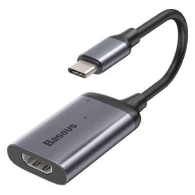 USB-хаб Baseus Enjoyment Series Type-C to HD4K+PD CAHUB-W0G (Сірий)