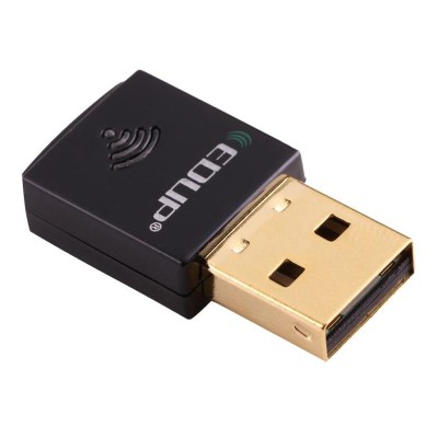 Адаптер бездротової Wi-Fi USB Edup EP-AC1619 2,4 ГГц/5 ГГц Dual Band (Чорний)