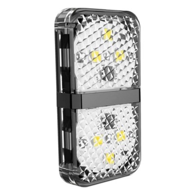 Индукционная LED подсветка дверей авто BASEUS Door open warning light CRFZD-01 (Прозрачная)