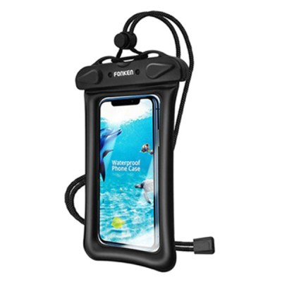 Водонепроницаемый чехол Fonken Airbag Floating Waterproof Phone Case Smartphone (Черный)