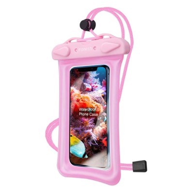 Водонепроницаемый чехол Fonken Airbag Floating Waterproof Phone Case Smartphone (Розовый)