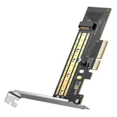 Адаптер Ugreen для установки SSD M.2 (NVMe) в слот PCI-E 3.0 x4 CM302 70503