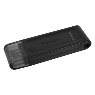Флеш-пам'ять USB Type-C Kingston DataTraveler 70 DT70/64GB (64GB, Type-C)
