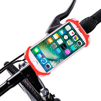 Универсальный велодержатель (холдер) Topk H03 для смартфона (Красный)