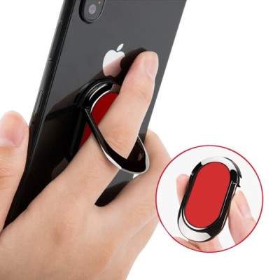 Кольцо-держатель для смартфона Escase ES-FR08 (Красное)