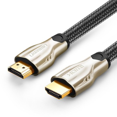 HDMI кабель v2.0 Ugreen HD102 с поддержкой FullHD/4K/3D, многоканальный звук 5.1/7.1 (Круглый,3м)