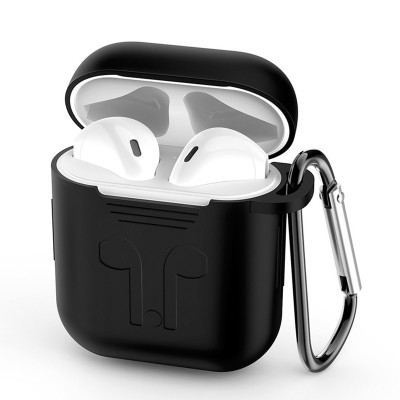 Силіконовий чохол для навушників AirPods Ugreen Earphone Case for Apple AirPods 50867 (Чорний)