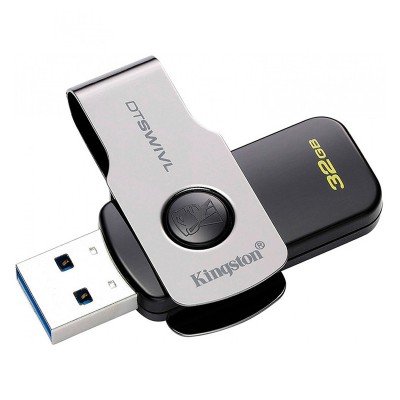 Флеш-память USB Kingston DataTraveler DTSWIVL (32GB, USB 3.1)