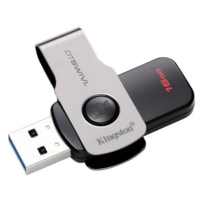 Флеш-память USB Kingston DataTraveler DTSWIVL (16GB, USB 3.1)